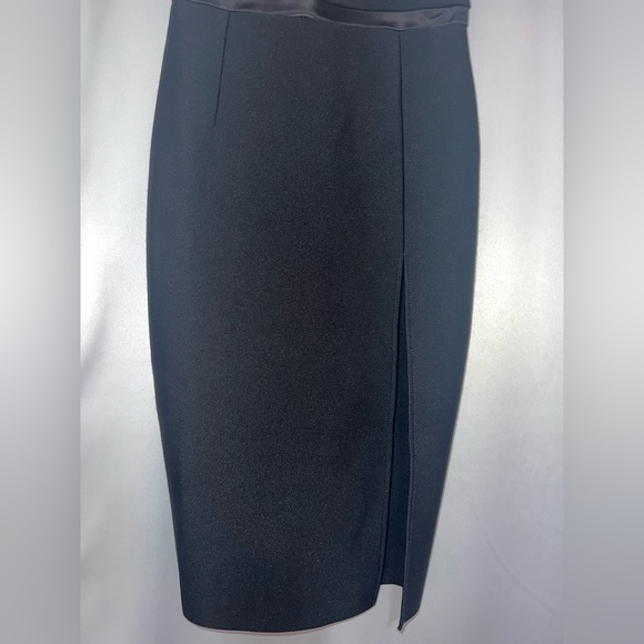 Bodycon Bandage black midi dress NEVER WORN - Picture 3 of 6